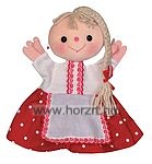 Ujjbáb készlet - Állatfigurák, 10 db-os  24 hó+