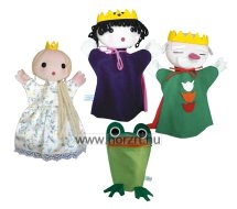 Bábkészlet - A békakirály