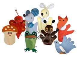 Bábkészlet - A gomba alatt