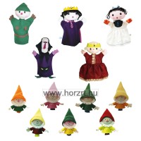 Bábkészlet - Hófehérke és a hét törpe