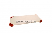 Óvodai vászon lepedő, fehér színű, sarokgumis