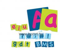 Ortopédiai szenzoros szőnyegkészlet - 5 részes, magas 12 hó+