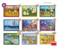 Padló puzzle-Erdő felfedezése