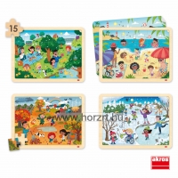 Padló puzzle-Tenger és világűr között