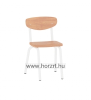 Emese szék-csővázas 34 cm ülésmagasság - fehér vázzal