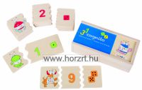 Hape Montessori tükrös forma puzzle 10 hó+