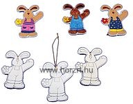 Kifesthető húsvéti nyuszi