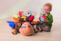 Puhasarok óriás - mesepárna, türkiz 24 hó+