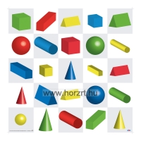 Bee-Bot és Blue-Bot<br>3D alakzatok szőnyeg