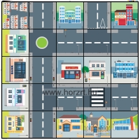 Bee-Bot Gyakorlópálya, ABC