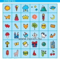 Bee-Bot Gyakorlópálya,<br>Dominó formákkal