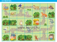 Bee-Bot Átlátszó<br>Kockás Tálca (5 x 5)