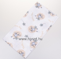 Párnahuzat - felhőcskés, zipzáros