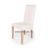 Bella szék bézs műbőr - sonoma láb