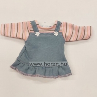 Babaruha - Bélelt mellény, fiús, 37-50 cm-es babákra