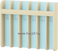 Judit két szélén nyitott, középen ajtós, polcos konyhaszekrény - juhar