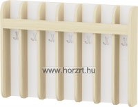 Komfort szekrény IV. - 6 fakkos - polcos felülajtós rózsaszín lábazattal