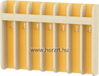 Judit két szélén nyitott, középen ajtós, polcos konyhaszekrény - juhar