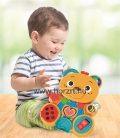 Clemmy Érzékelést Fejlesztő Rakétás Tároló Puha Építőkockákkal 10 hó+