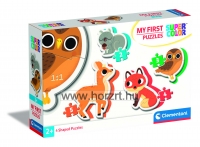 Puzzle 2x20 darabos -<br>Vidám dínók