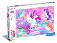 Puzzle 24 darabos maxi - Mágikus unikornisok