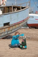 Homokozógereblye,<br>21 cm 12 hó+