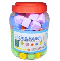 Óriás gyöngyfűző,<br>120 darabos