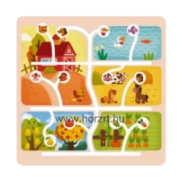 Hape Zenélő golyópálya - Quadrilla