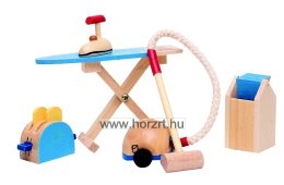 Lány baba - barna copfos, 26 cm 24 hó+