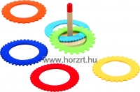 Sárga Babzsák - nagy, 14x12 cm  24 hó+