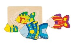 Pillangó - rétegpuzzle 24 hó+