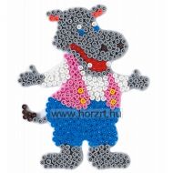 Hama MIDI gyöngy - pasztell sárga 1000 db-os