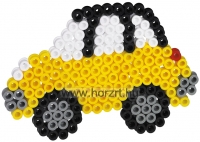 Fűzhető fa golyók, 30 db, natúr, 12 mm