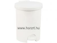 Curver Billenő fedeles szemetes, 9 l, fehér