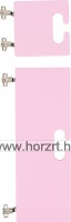 Ajtószett Bambi gyereköltözőhöz - pink színben