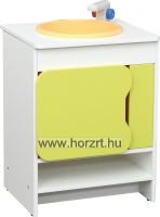 Judit mosogató, csapteleppel - fehér