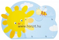 Gurulós törölköző- és fogmosópohártartó, 16 személyes