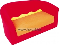 Pihenő kanapé 2 személyes, zöld-kék