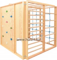 Mozgásfejlesztő mászókocka tornaszobába