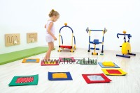 Ecsetkészlet vegyes színekben és méretben, 25 db-os