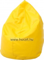 Babzsákfotel - kicsi - sárga