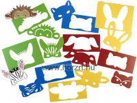 Szivacs mintázó festőhenger, széles I., 3 darabos