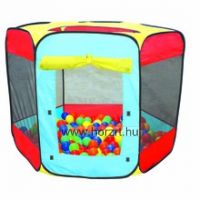 Pöttyös labda 22 cm-es, pumpálható 6 hó+