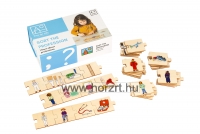 Szivárványos mikádó dobókockával