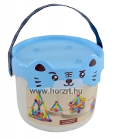 Mágneses építőkészlet 78 darabos