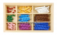 Montessori gyöngykészlet