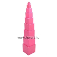 Montessori Rózsaszín torony