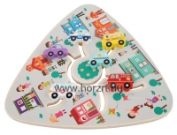 Hol parkol az autó? Montessori labirintus