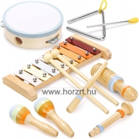 Állatos fa kasztanyetta