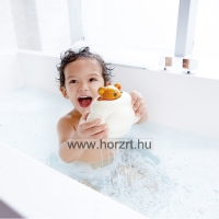 Állatos nyálkendő-maci, sárga